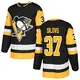 Men's Arturs Silovs Pittsburgh Penguins ＃37 Authentic Black Home Jersey