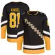 Men's Ben Kindel Pittsburgh Penguins ＃81 Authentic Black 2021/22 Alternate Primegreen Pro Player Jersey