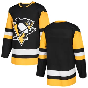 Men's Blank Pittsburgh Penguins Authentic Black ＃ Home Jersey