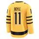 Men's Brian Boyle Pittsburgh Penguins ＃11 Premium Gold Alternate 2025 Jersey