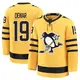 Men's Connor Dewar Pittsburgh Penguins ＃19 Premium Gold Alternate 2025 Jersey