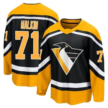 Men's Evgeni Malkin Pittsburgh Penguins ＃71 Breakaway Black Special Edition 2.0 Jersey