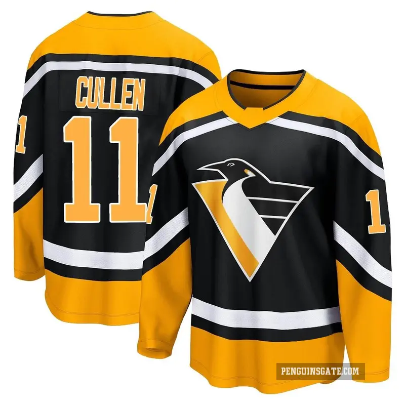 Men's John Cullen Pittsburgh Penguins ＃11 Breakaway Black Special Edition 2.0 Jersey