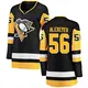 Women's Alexander Alexeyev Pittsburgh Penguins ＃56 Breakaway Black Home Jersey