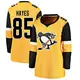 Women's Avery Hayes Pittsburgh Penguins ＃85 Breakaway Gold Alternate Jersey