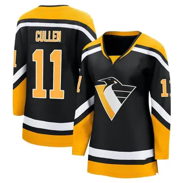 Women's John Cullen Pittsburgh Penguins ＃11 Breakaway Black Special Edition 2.0 Jersey