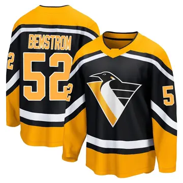Youth Emil Bemstrom Pittsburgh Penguins ＃52 Breakaway Black Special Edition 2.0 Jersey
