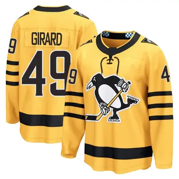 Youth Samuel Girard Pittsburgh Penguins ＃49 Breakaway Gold Alternate 2025 Jersey