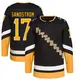 Youth Tomas Sandstrom Pittsburgh Penguins ＃17 Authentic Black 2021/22 Alternate Primegreen Pro Player Jersey