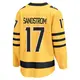 Youth Tomas Sandstrom Pittsburgh Penguins ＃17 Breakaway Gold Alternate 2025 Jersey
